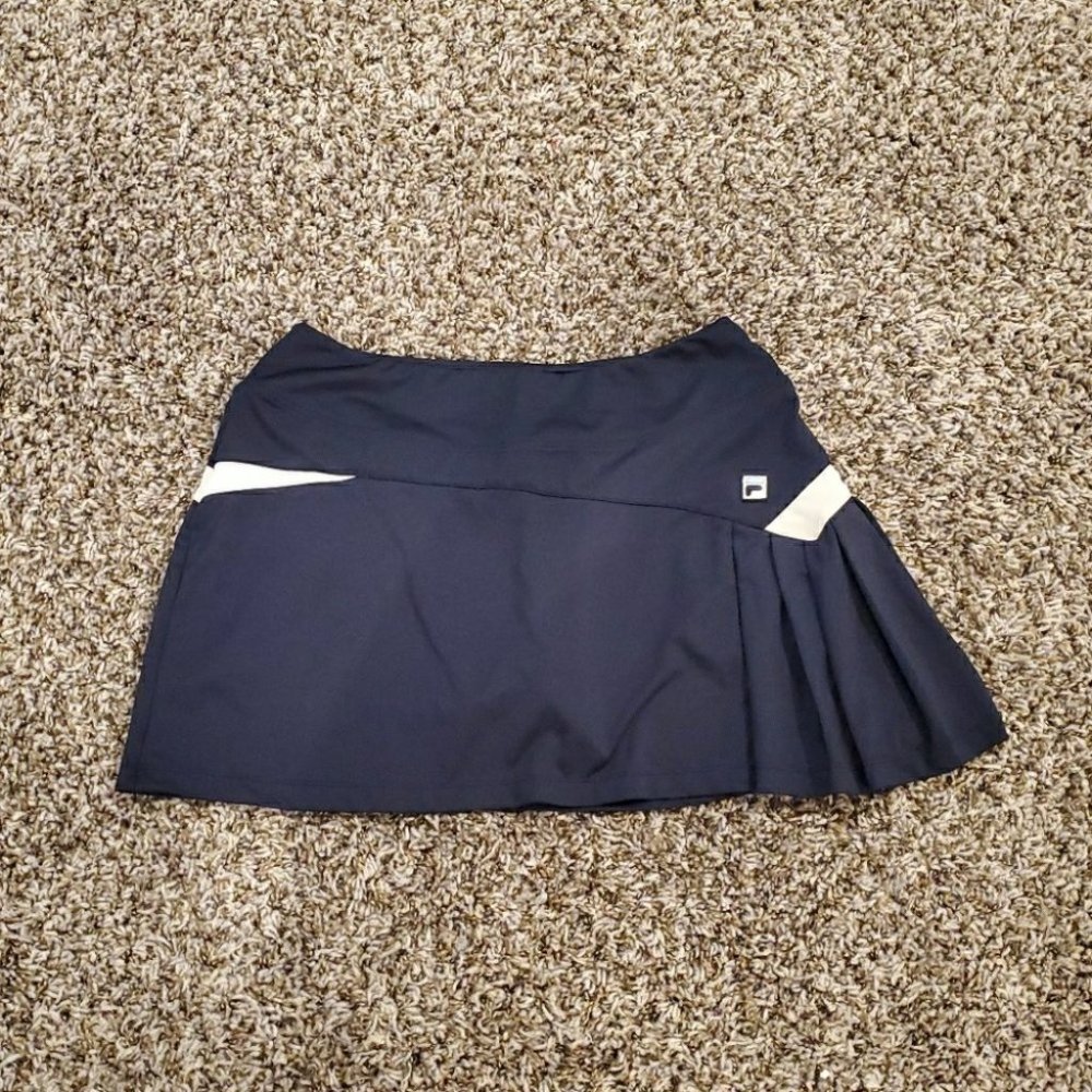 FILA Women's Tennis Skirt with A-line Pleat